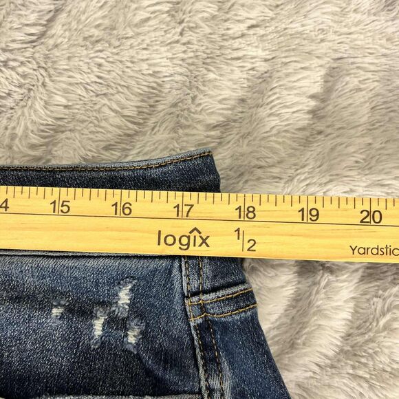 Judy Blue Women's Size 2XL Denim Distressed Stretch Shorts Cut-Off Festival - Picture 6 of 8